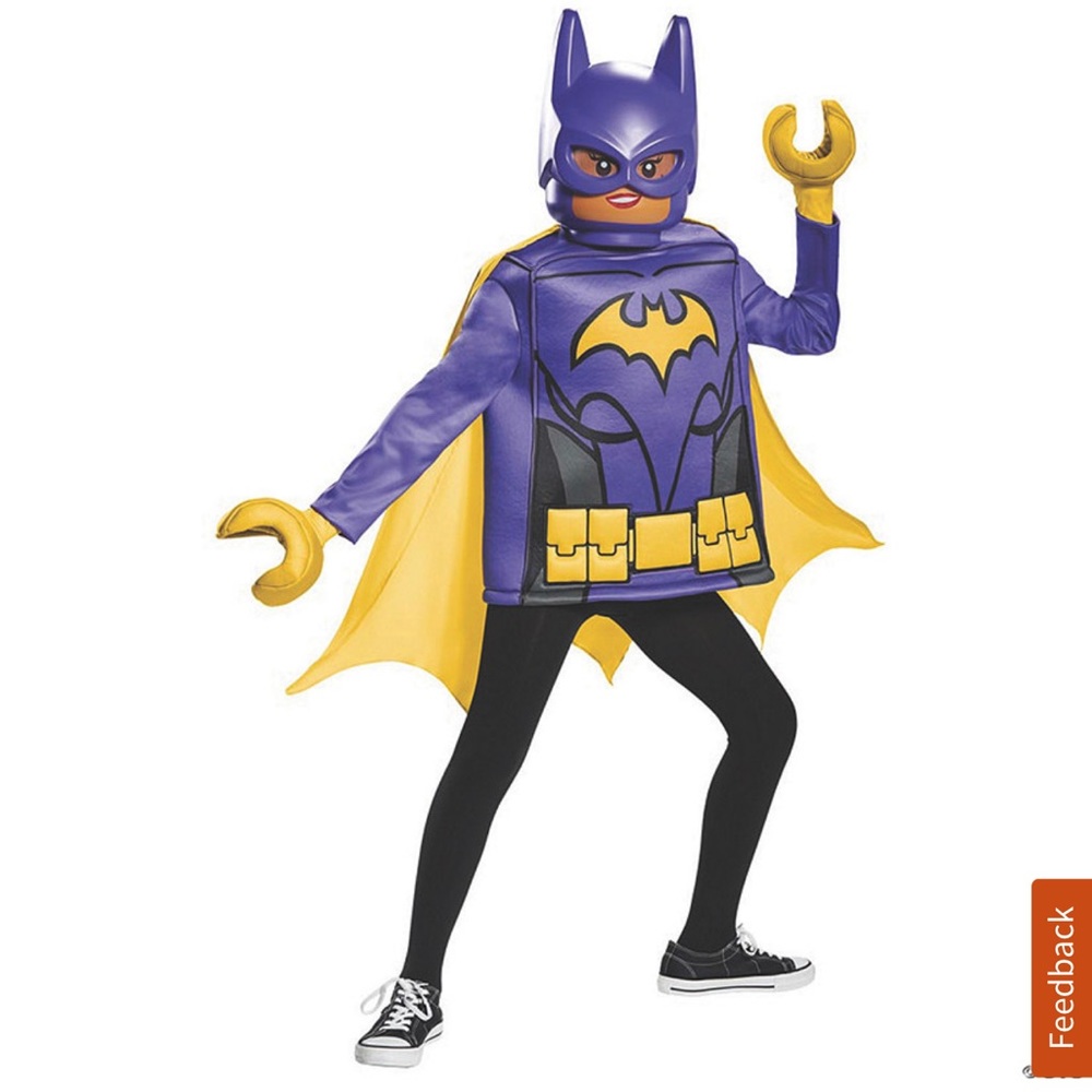 Girl's Classic LEGO Batgirl Costume